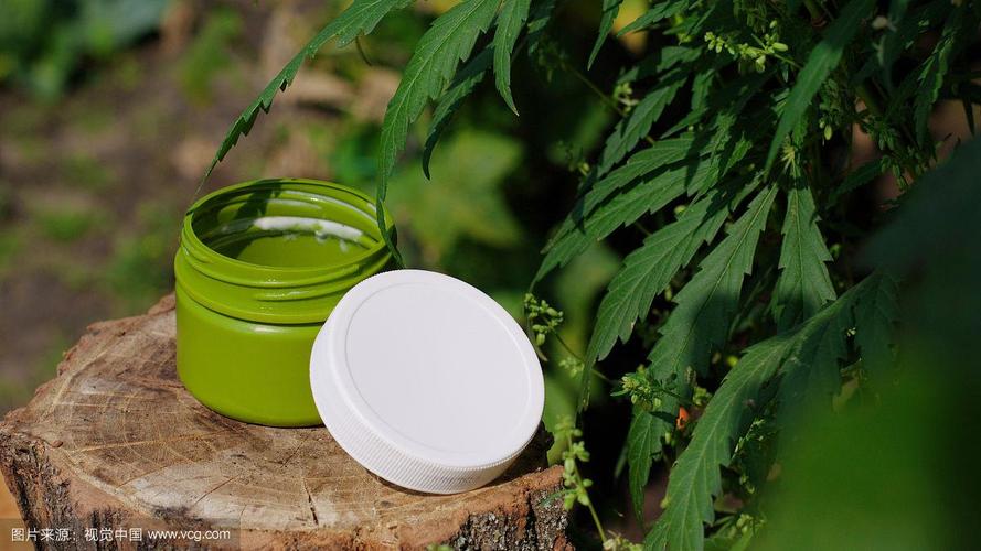 有机草药大麻cbd产品.大麻提取物化妆品